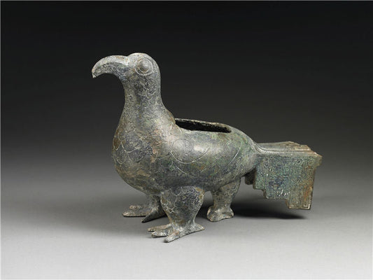 Western Zhou Dynasty Large Bird Zun