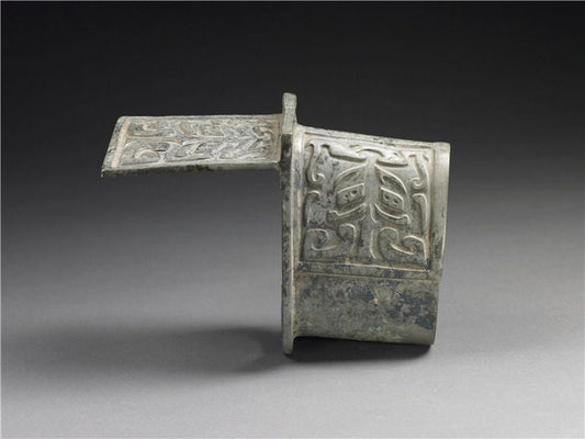 Western Zhou Dynasty animal-faced shaft guard