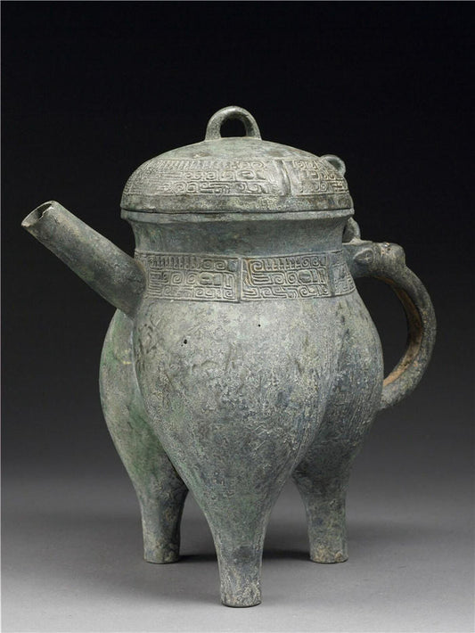 Western Zhou Dynasty animal-faced pot