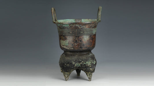 Animal-faced cauldron