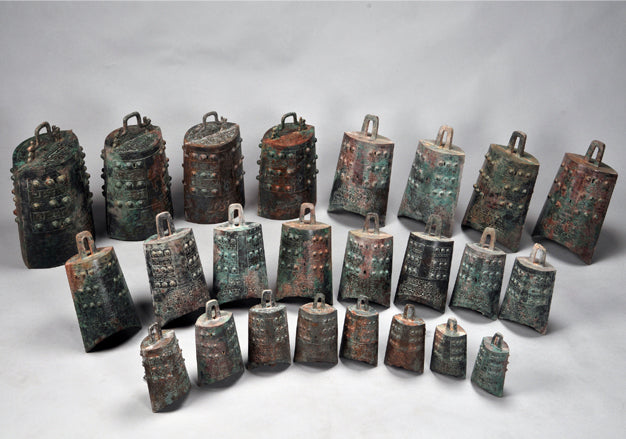 Chime bells from the Eastern Zhou sacrificial site of Zheng State