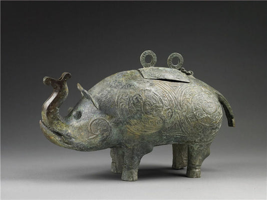 Western Zhou Dynasty Elephant Zun