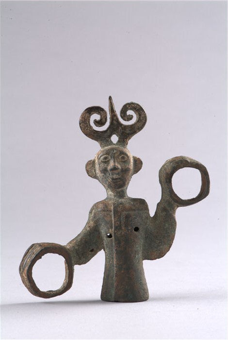 Bronze Figure of a Woman from the Western Zhou Dynasty